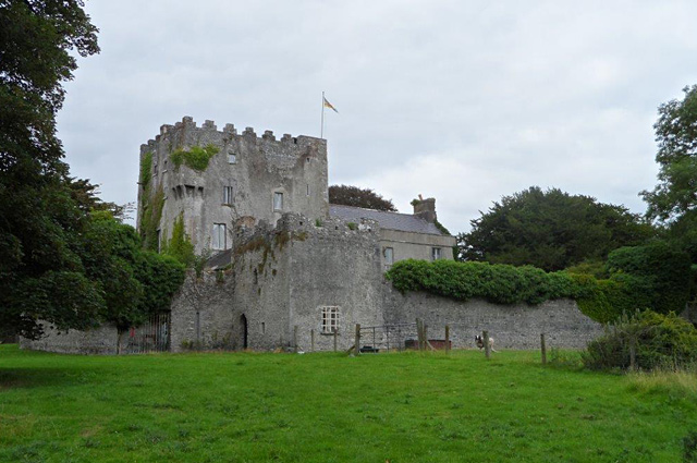 Exterior shot of a Castle