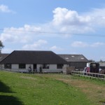 Exterior shot of a property