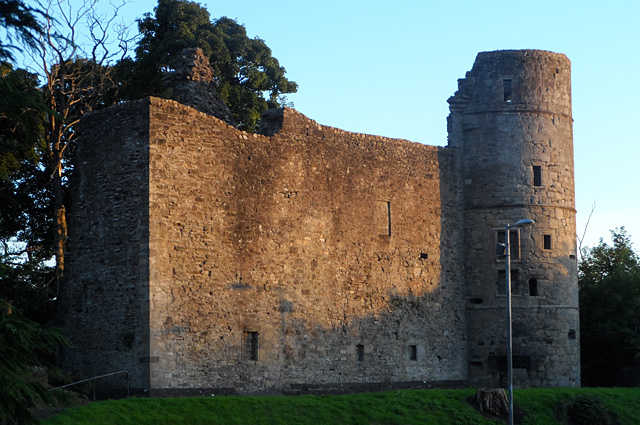 Exterior shot of a Castle